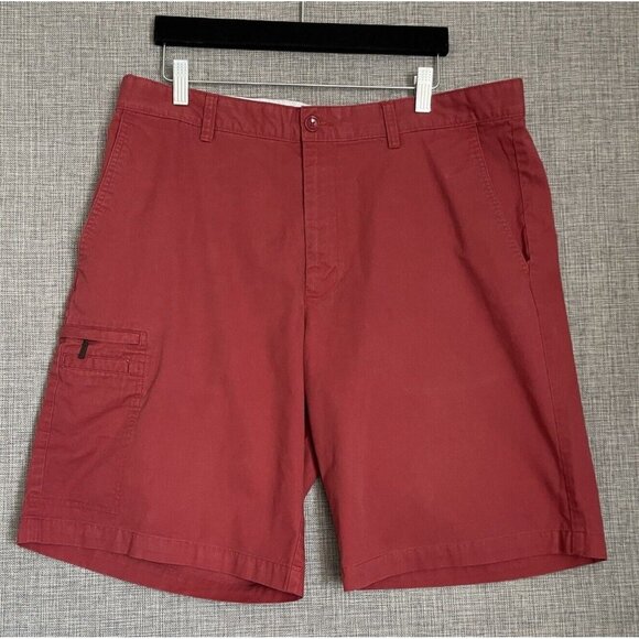 Greg Norman for Tasso Elba Shorts Mens 36 Red 5 Iron Performance Golf - Picture 1 of 11